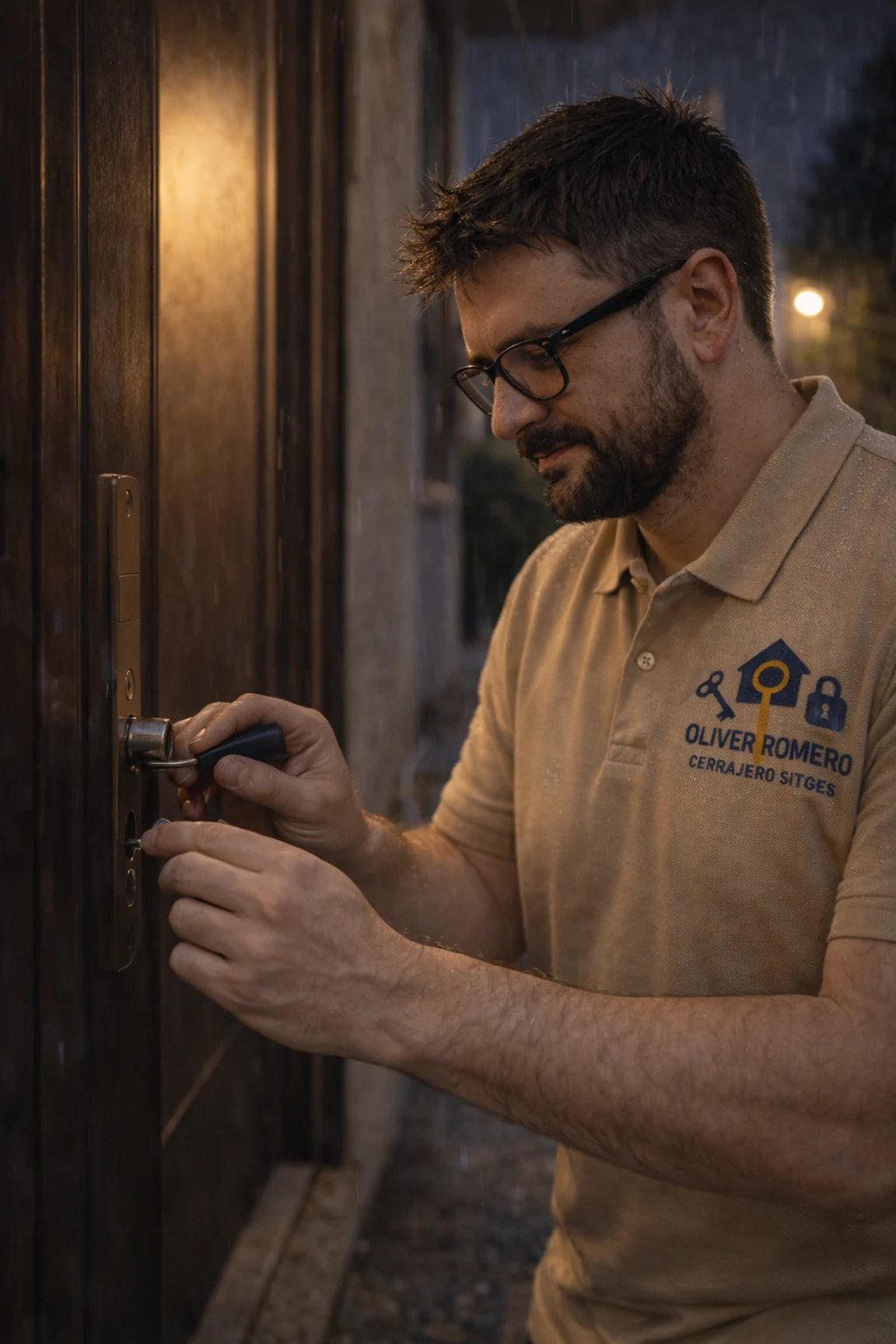 Cerrajero urgente en Sitges durante un aviso